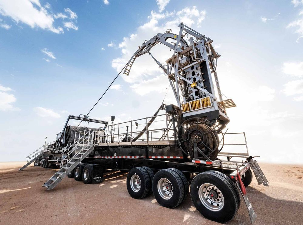 Coiled tubing unit